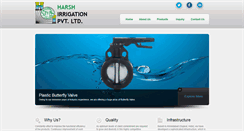 Desktop Screenshot of harshirrigation.com